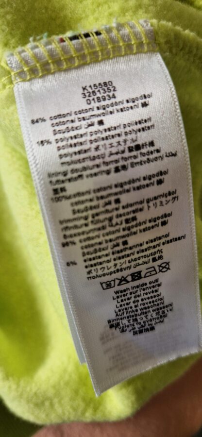 164 - Kenzo sweater citroen (0624meg5) - Afbeelding 6