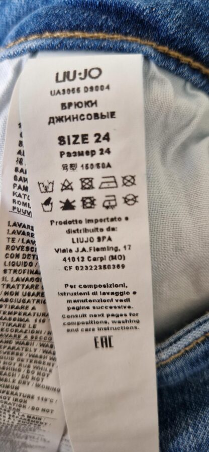 24 - Liu Jo jeans skinny splitjes (0624meg6) - Afbeelding 7