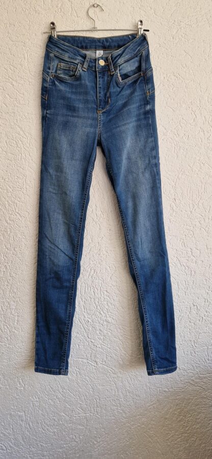 24 - Liu Jo jeans blauw skinny high waist (0624meg6) - Afbeelding 6