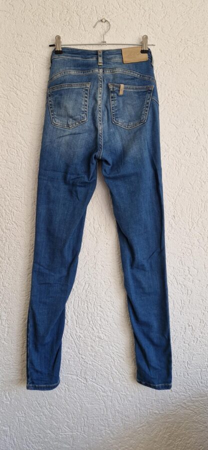 24 - Liu Jo jeans blauw skinny high waist (0624meg6) - Afbeelding 9