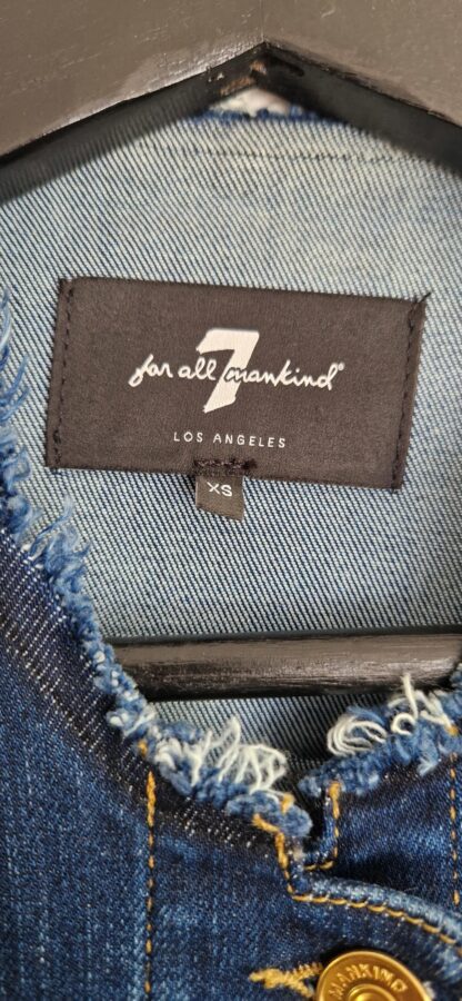 XS - 7 For all mankind jeans jack (0624meg6) - Afbeelding 4