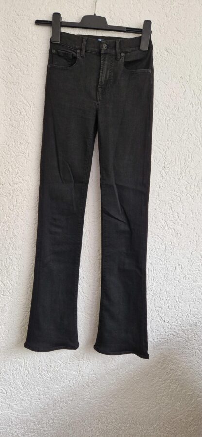 23 - 7 for all mankind jeans zwart (0624meg6)