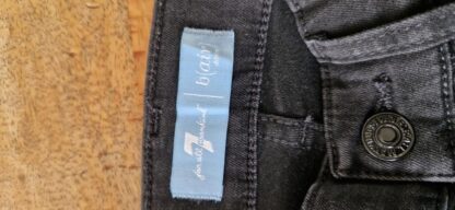 23 - 7 for all mankind jeans zwart (0624meg6) - Afbeelding 6