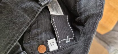 23 - 7 for all mankind jeans zwart (0624meg6) - Afbeelding 7