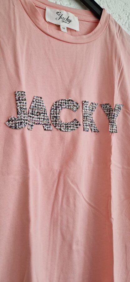 164 - Jacky Luxury girls shirt roze (0624meg6) - Afbeelding 3