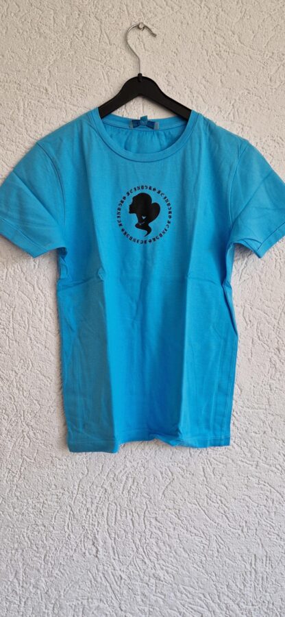 164 - Reinders shirt blauw zwart (0624meg6)