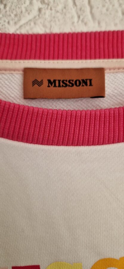 164 - Missoni sweater wit kleurrijk (0624meg6) - Afbeelding 4