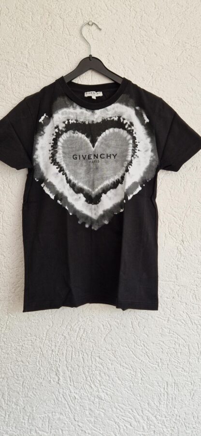 140 - Givenchy shirt zwart grijs (0624meg6)