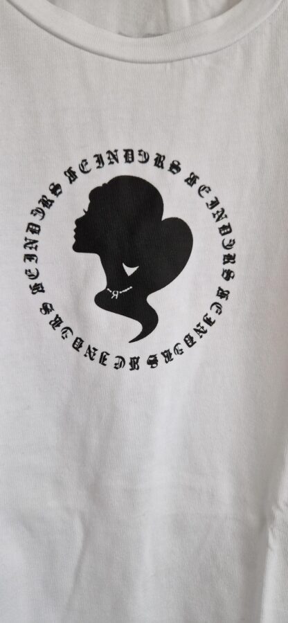 164 - Reinders shirt wit zwart (0624meg6) - Afbeelding 2