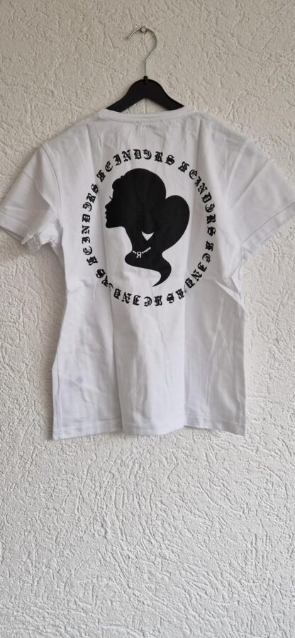 164 - Reinders shirt wit zwart (0624meg6)