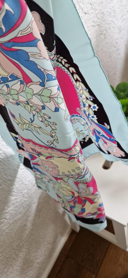 Liu Jo sjaaltje aqua print (0624meg7) - Afbeelding 5