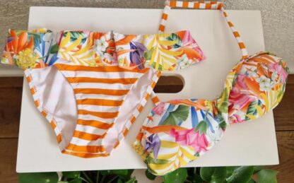 140 - Mayoral bikini streepje bloemen (0624meg6) - Afbeelding 4