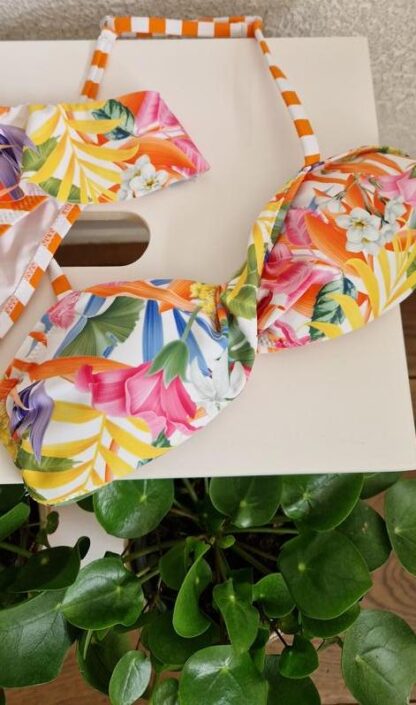 140 - Mayoral bikini streepje bloemen (0624meg6) - Afbeelding 6