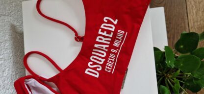 152 - Dsquared2 bikini rood (0624meg7) - Afbeelding 3
