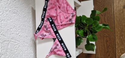 140 - MSGM bikini roze patroon (0624meg7) - Afbeelding 3