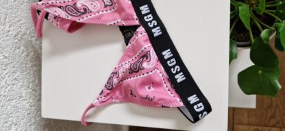 140 - MSGM bikini roze patroon (0624meg7) - Afbeelding 4
