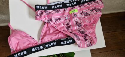 140 - MSGM bikini roze patroon (0624meg7) - Afbeelding 6