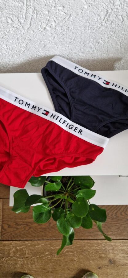 152 164 - Tommy Hilfiger underwear zwart/rood 3x (0624meg7)