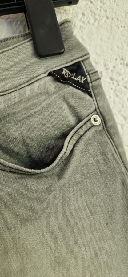 27 - Replay jeans grijs Luz (0624meg11/17) - Afbeelding 4