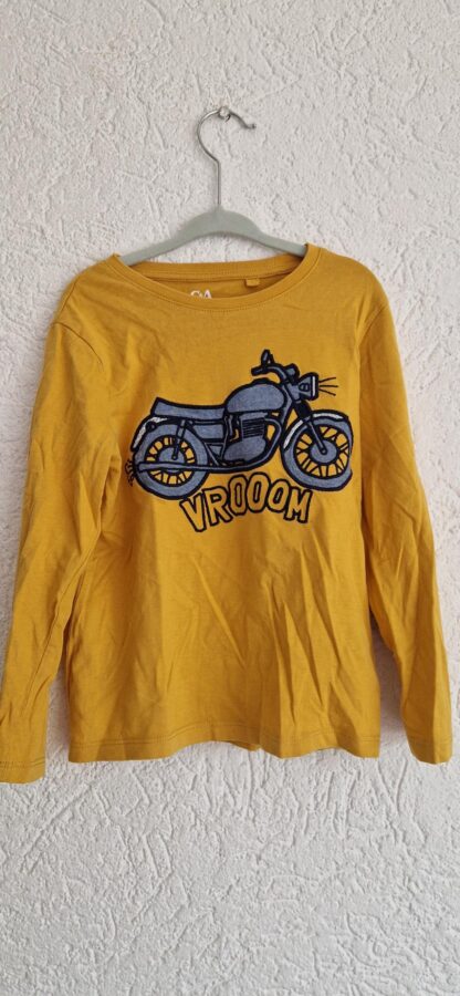 116 - C&A okergeel shirt motor (0624jac)