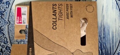 122 128 - Collants tights avec pieds nieuw (0624jac)