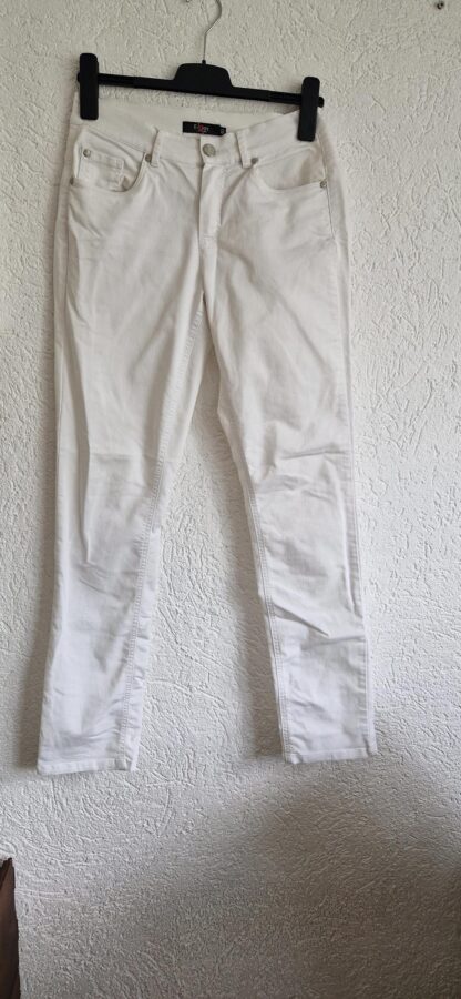 40 - Enjoy broek wit stretch (0624kh)