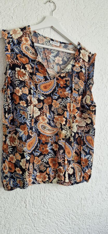 L/XL - So Soire blousje bloemen (0624kh) - Afbeelding 3