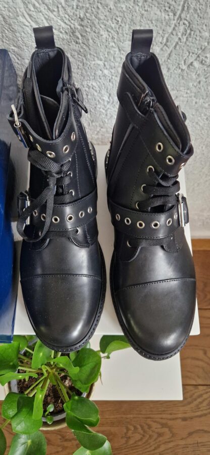 36 - Gallucci boots zwart nieuw (0724meg9) - Afbeelding 4