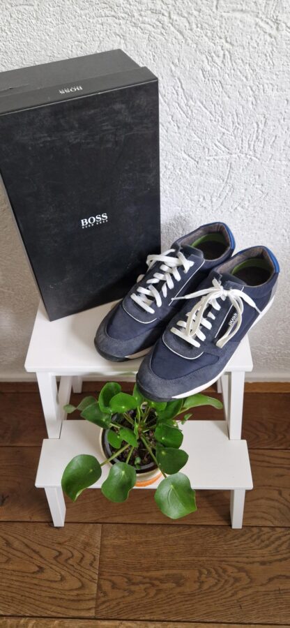45 - Hugo Boss sneakers blauw (0724meg9) - Afbeelding 2