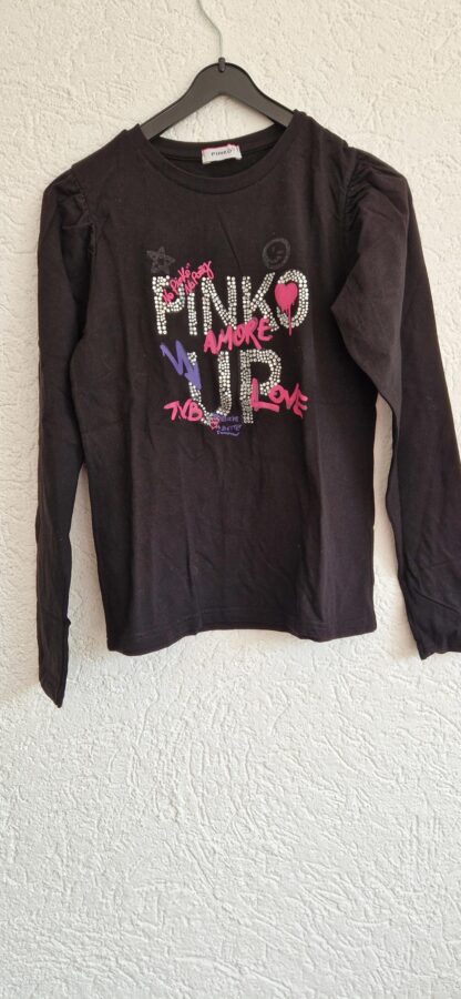 152 - Pinko shirt zwart lange mouw (0724meg10)