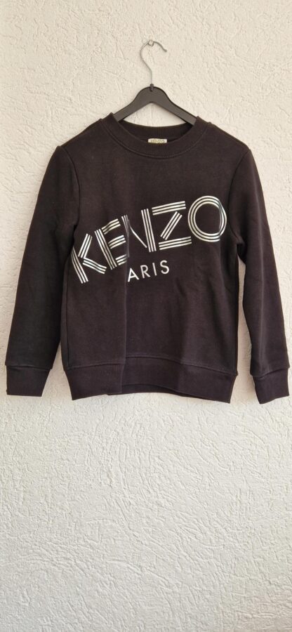 152 - Kenzo sweater zwart zilver (0724meg10)