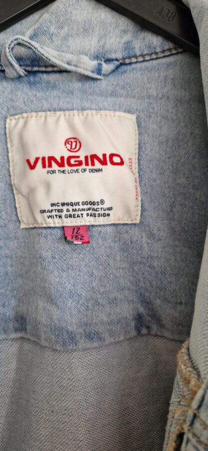 152 - Vingino jeans jack licht denim (0724meg10) - Afbeelding 3