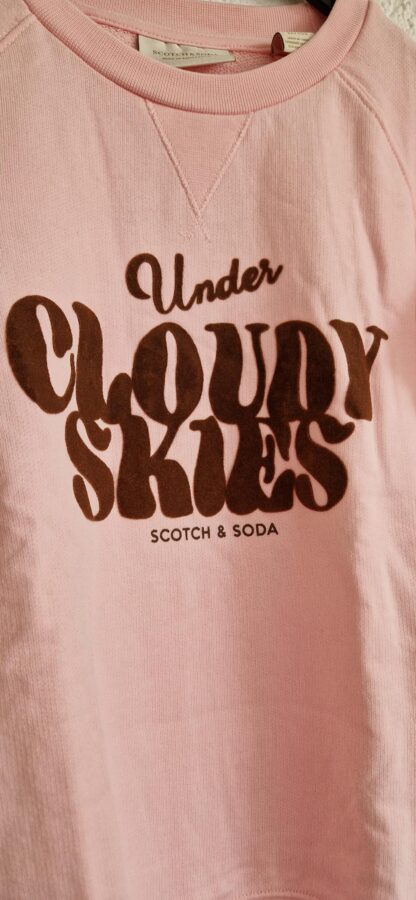 152 - Scotch & Soda sweater roze print (0724meg10) - Afbeelding 3