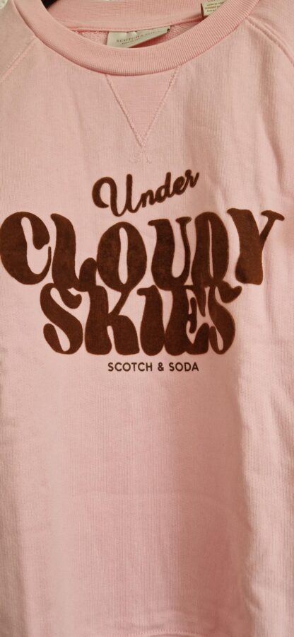 152 - Scotch & Soda sweater roze print (0724meg10) - Afbeelding 4