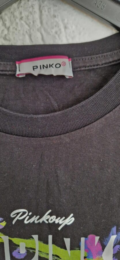 152 - Pinko up zwart print shirt (0724meg10) - Afbeelding 4