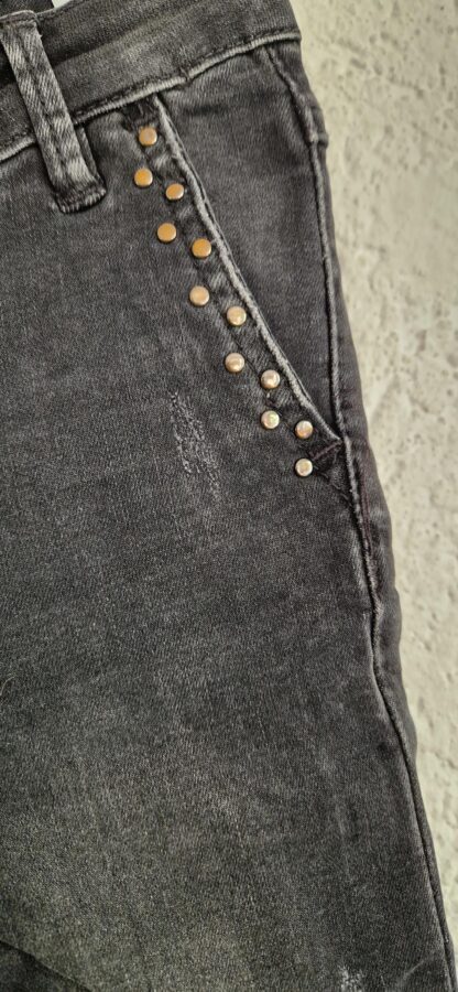 152 - Indian Blue jeans antraciet (0724meg12) - Afbeelding 3