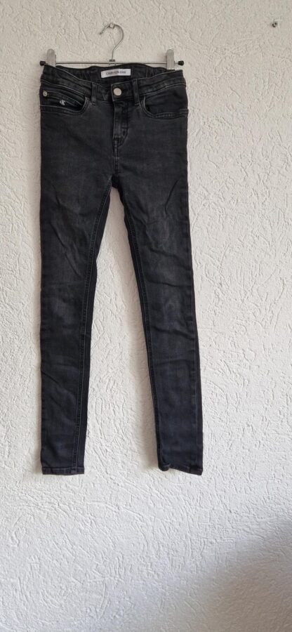 152 - Calvin Klein jeans zwart (0724meg12)