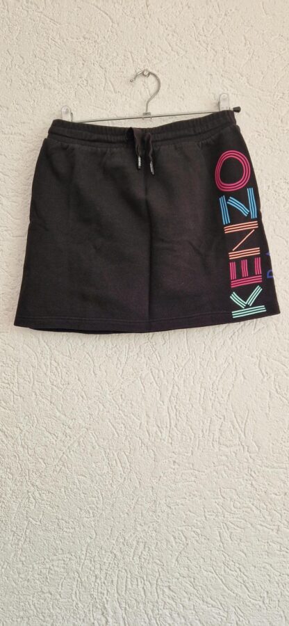 140 - Kenzo rok zwart kleurtjes (0724meg12)
