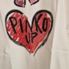 140 - Pinko Up shirt wit hartjes (0724meg12) - Afbeelding 3