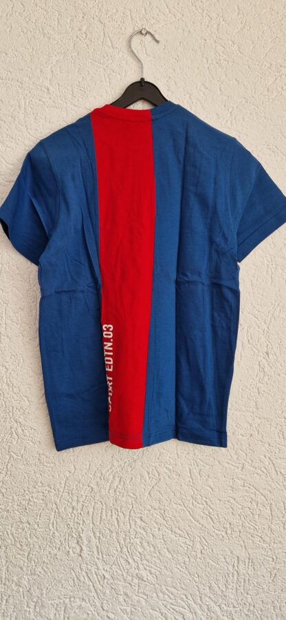 140 - Dsquared2 shirt rood blauw print (0724meg12) - Afbeelding 5