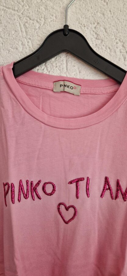 134 - Pinko shirt roze Ti Amo (0724meg12) - Afbeelding 4