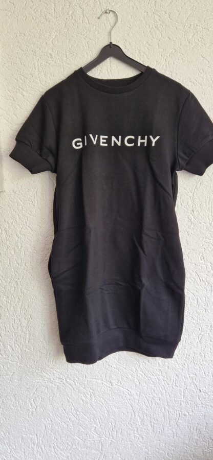 152 - Givenchy jurk sweatstof zwart (0724meg11)