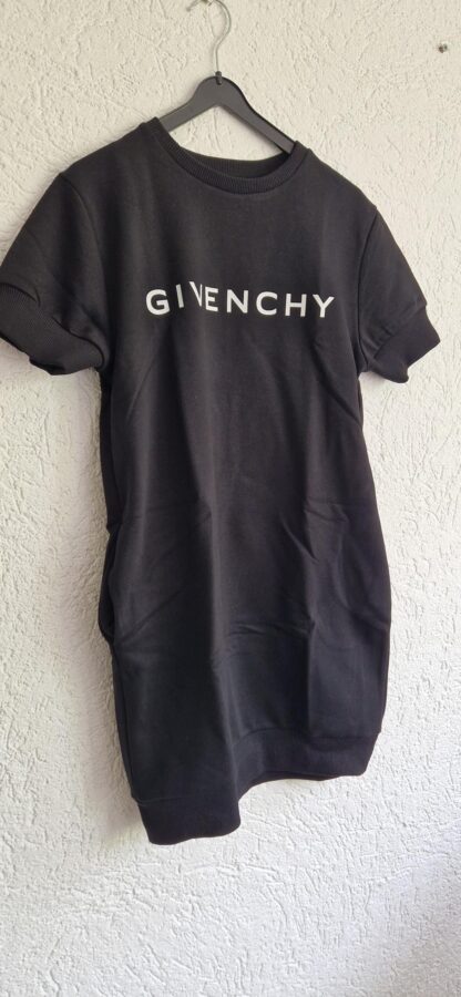 152 - Givenchy jurk sweatstof zwart (0724meg11) - Afbeelding 3