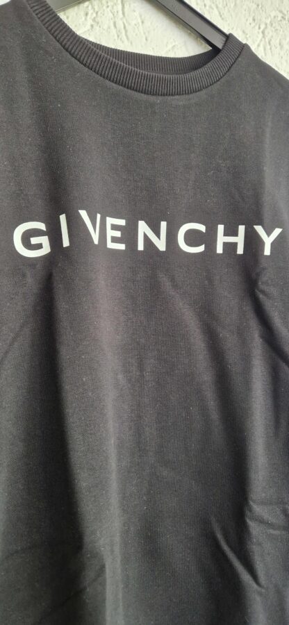 152 - Givenchy jurk sweatstof zwart (0724meg11) - Afbeelding 4