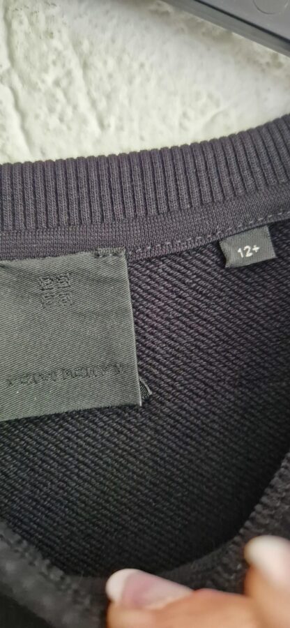 152 - Givenchy jurk sweatstof zwart (0724meg11) - Afbeelding 5