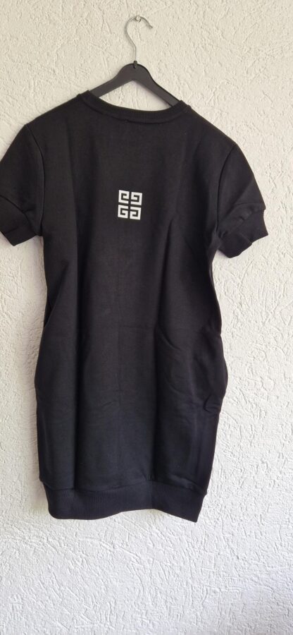 152 - Givenchy jurk sweatstof zwart (0724meg11) - Afbeelding 6