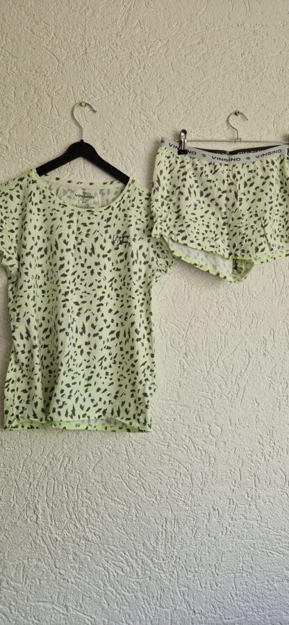 164 176 - Vingino shortama mint grijs (0724meg11)