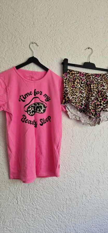 170 176 - Vingino shortama roze panter beautysleep (0724meg11)