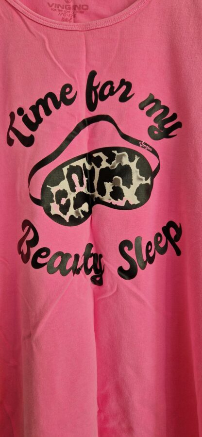 170 176 - Vingino shortama roze panter beautysleep (0724meg11) - Afbeelding 4