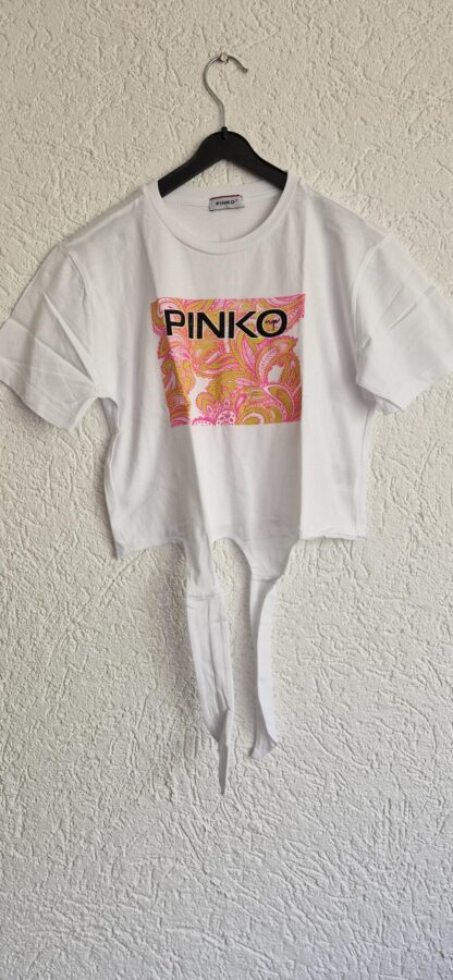 158 - Pinko shirt wit knoop (0724meg11)
